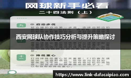 西安网球队协作技巧分析与提升策略探讨